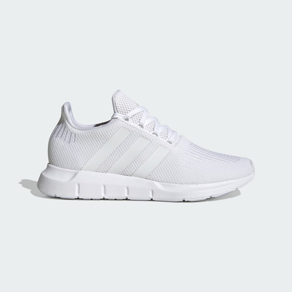 Adidas Swift Run Shoes White YOUTH SIZE 3.5